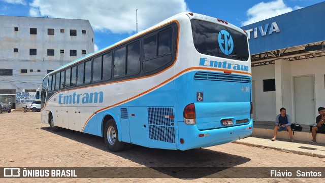 Emtram 4610 na cidade de Barra da Estiva, Bahia, Brasil, por Flávio  Santos. Número da foto: #12591287.