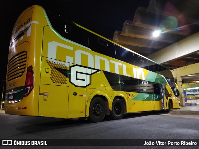 Empresa Gontijo de Transportes 23030 na cidade de Araxá, Minas Gerais, Brasil, por João Vitor Porto Ribeiro. Número da foto: #12590560.