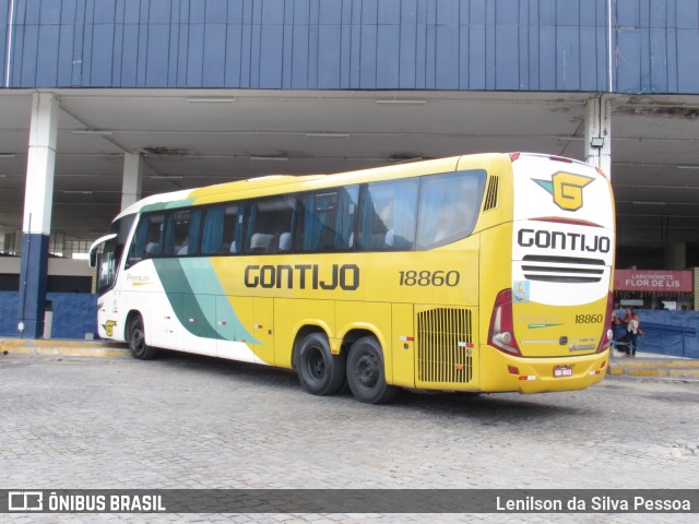 Empresa Gontijo de Transportes 18860 na cidade de Caruaru, Pernambuco, Brasil, por Lenilson da Silva Pessoa. Número da foto: #12592334.