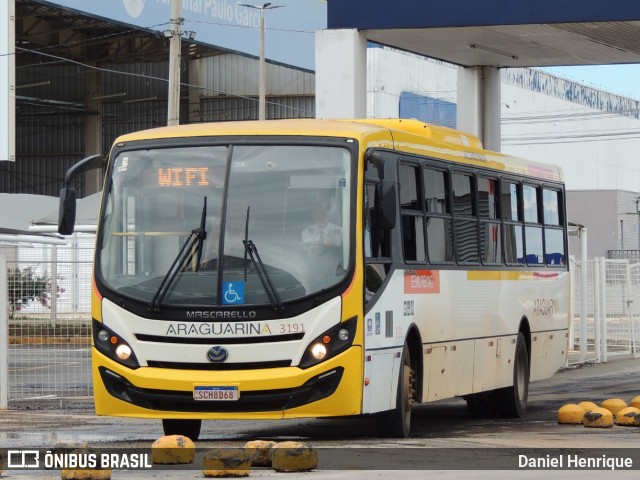 Viação Araguarina 3191 na cidade de Goiânia, Goiás, Brasil, por Daniel Henrique. Número da foto: #12591056.