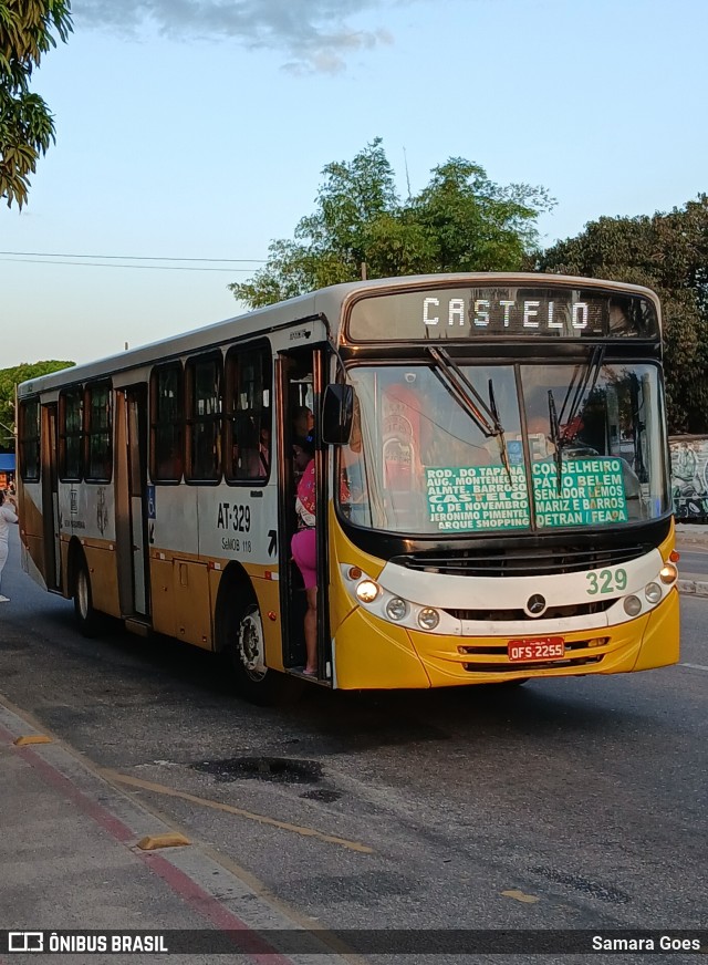 Empresa de Transportes Nova Marambaia AT-329 na cidade de Belém, Pará, Brasil, por Samara Goes. Número da foto: #12592851.