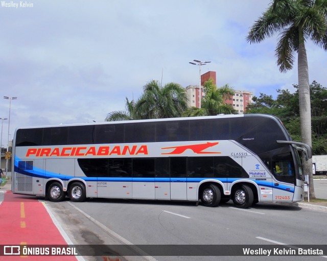 Viação Piracicabana 212403 na cidade de Barueri, São Paulo, Brasil, por Weslley Kelvin Batista. Número da foto: #12590687.