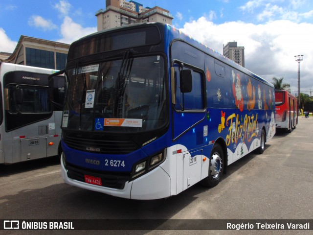 Transcooper > Norte Buss 2 6274 na cidade de Barueri, São Paulo, Brasil, por Rogério Teixeira Varadi. Número da foto: #12591615.