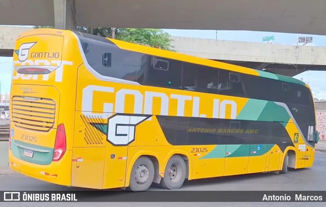 Empresa Gontijo de Transportes 23025 na cidade de Minas Gerais, Brasil, por Antonio  Marcos. Número da foto: #12591780.