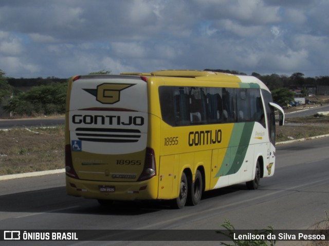 Empresa Gontijo de Transportes 18955 na cidade de Caruaru, Pernambuco, Brasil, por Lenilson da Silva Pessoa. Número da foto: #12592345.