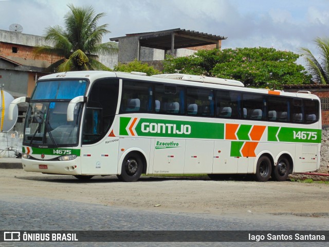Empresa Gontijo de Transportes 14675 na cidade de Eunápolis, Bahia, Brasil, por Iago Santos Santana. Número da foto: #12592732.