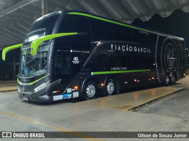 Viação Garcia 98160 na cidade de Americana, São Paulo, Brasil, por Gilson de Souza Junior. Número da foto: #12592941.