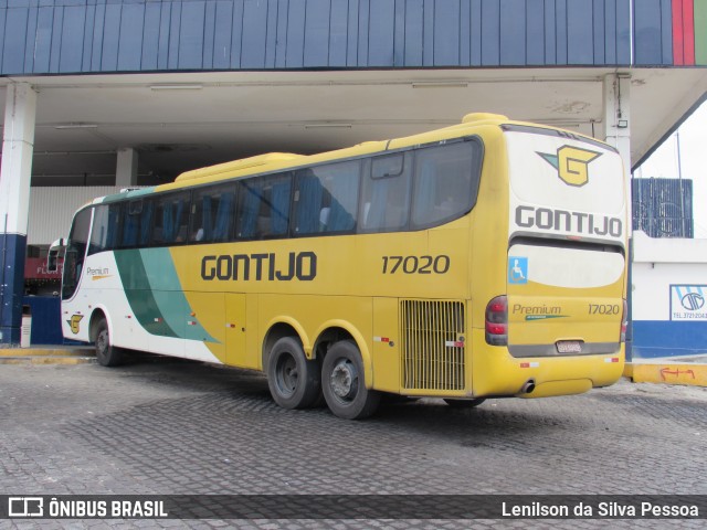 Empresa Gontijo de Transportes 17020 na cidade de Caruaru, Pernambuco, Brasil, por Lenilson da Silva Pessoa. Número da foto: #12592308.