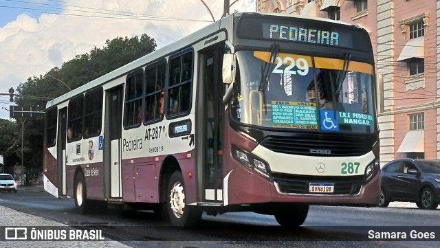 Empresa de Transportes Nova Marambaia AT-287 na cidade de Belém, Pará, Brasil, por Samara Goes. Número da foto: #12592880.
