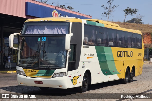 Empresa Gontijo de Transportes 12785 na cidade de João Monlevade, Minas Gerais, Brasil, por Rodrigo Matheus. Número da foto: #12591211.