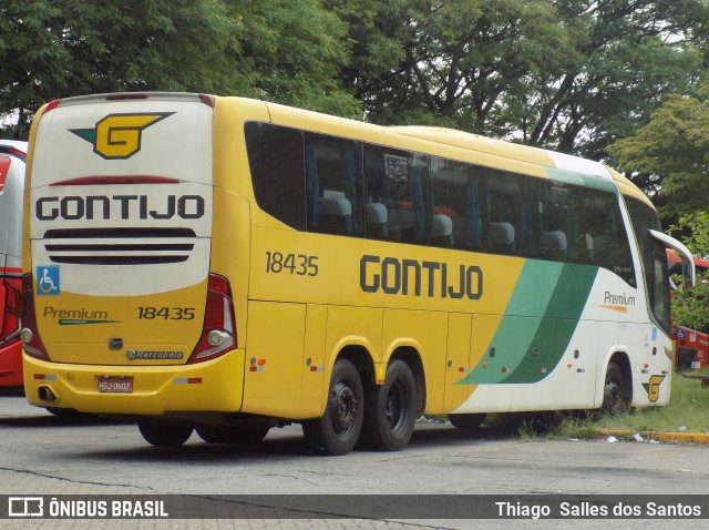 Empresa Gontijo de Transportes 18435 na cidade de São Paulo, São Paulo, Brasil, por Thiago  Salles dos Santos. Número da foto: #12590116.