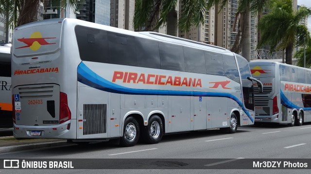Viação Piracicabana 262403 na cidade de Barueri, São Paulo, Brasil, por Mr3DZY Photos. Número da foto: #12590854.