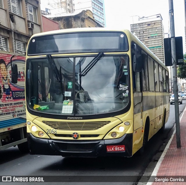 Transmarle Turismo > TransMarlen 2058 na cidade de Vitória, Espírito Santo, Brasil, por Sergio Corrêa. Número da foto: #12591338.