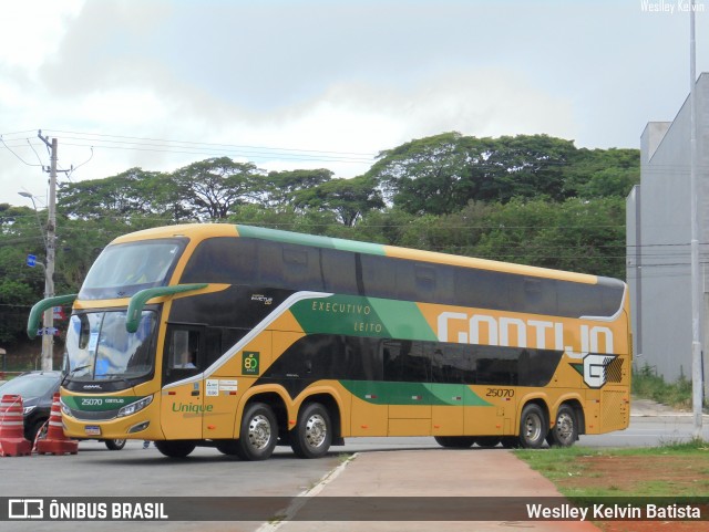 Empresa Gontijo de Transportes 25070 na cidade de Barueri, São Paulo, Brasil, por Weslley Kelvin Batista. Número da foto: #12590736.