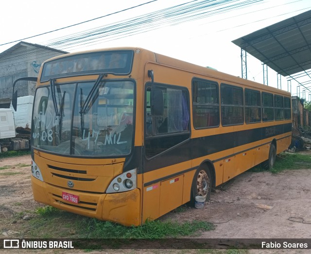 Ônibus Particulares GVQ7865 na cidade de Benevides, Pará, Brasil, por Fabio Soares. Número da foto: #12591277.