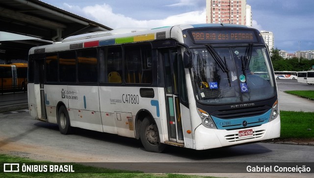 Viação Redentor C47880 na cidade de Rio de Janeiro, Rio de Janeiro, Brasil, por Gabriel Conceição. Número da foto: #12590262.