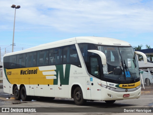 Viação Nacional 16120 na cidade de Goiânia, Goiás, Brasil, por Daniel Henrique. Número da foto: #12591568.