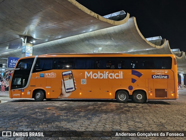 Expresso União 20091 na cidade de Uberlândia, Minas Gerais, Brasil, por Anderson Gonçalves da Fonseca. Número da foto: #12592873.