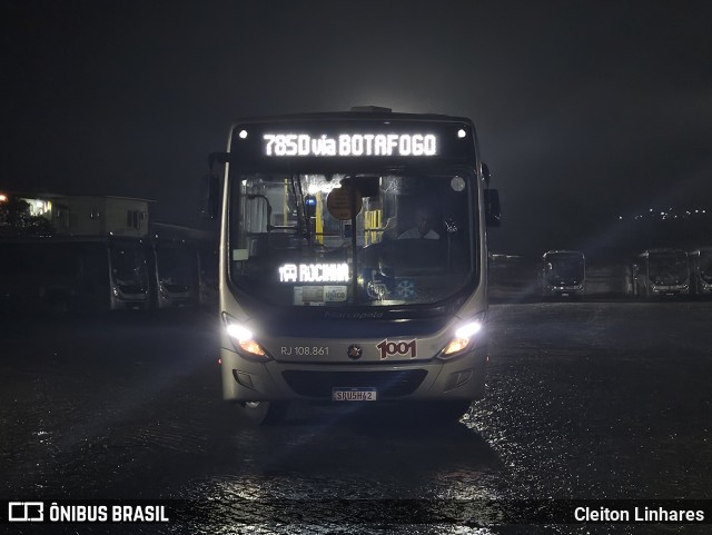 Auto Viação 1001 RJ 108.861 na cidade de Niterói, Rio de Janeiro, Brasil, por Cleiton Linhares. Número da foto: #12593056.