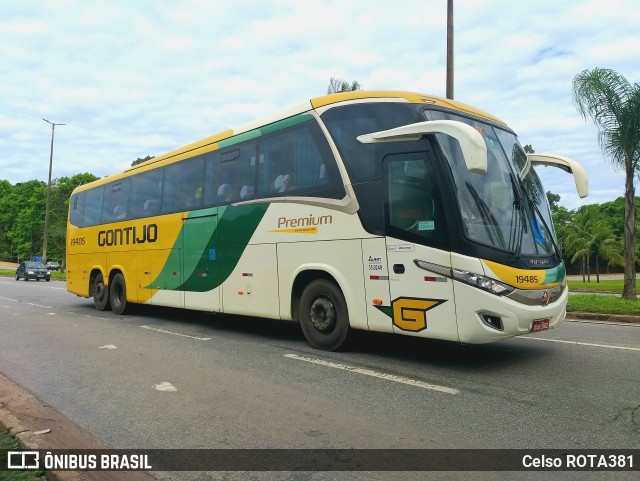 Empresa Gontijo de Transportes 19485 na cidade de Ipatinga, Minas Gerais, Brasil, por Celso ROTA381. Número da foto: #12593063.