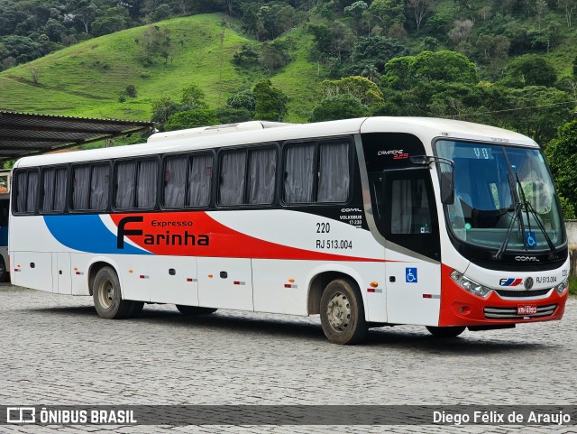 Expresso Farinha RJ 513.004 na cidade de Cordeiro, Rio de Janeiro, Brasil, por Diego Félix de Araujo. Número da foto: #12591782.