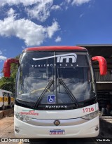 Transmariane Turismo 1710 na cidade de Passos, Minas Gerais, Brasil, por Vitor Mello. Número da foto: #:id.