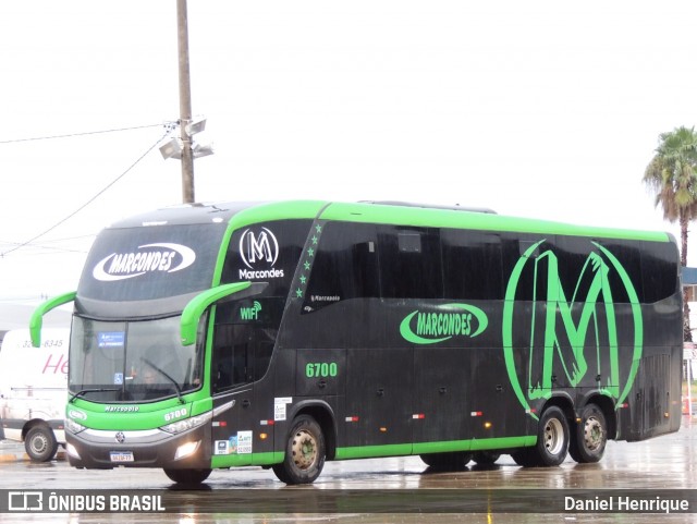 Marcondes Turismo 6700 na cidade de Goiânia, Goiás, Brasil, por Daniel Henrique. Número da foto: #12594816.