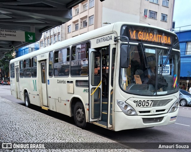 Viação Santo Ângelo 18057 na cidade de Curitiba, Paraná, Brasil, por Amauri Souza. Número da foto: #12593406.