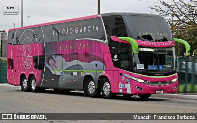 Viação Garcia 86125 na cidade de São Paulo, São Paulo, Brasil, por Moaccir  Francisco Barboza. Número da foto: #12593069.