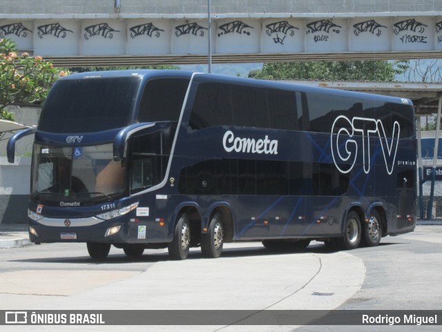Viação Cometa 17311 na cidade de Rio de Janeiro, Rio de Janeiro, Brasil, por Rodrigo Miguel. Número da foto: #12595069.