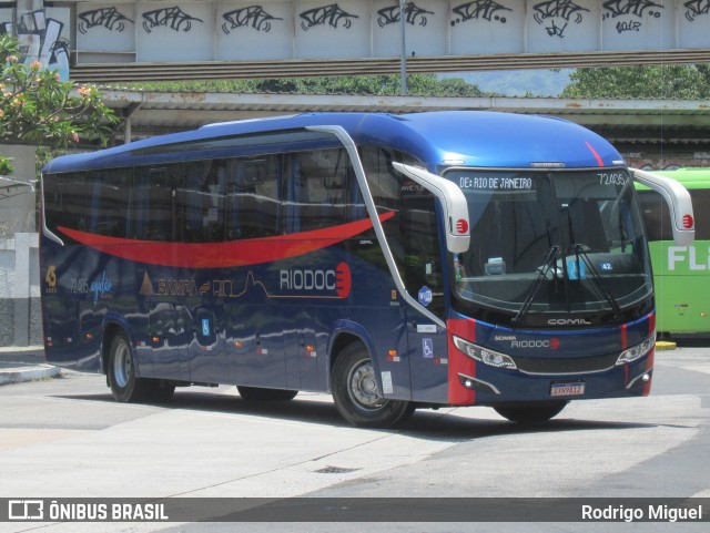 Viação Riodoce 72405 na cidade de Rio de Janeiro, Rio de Janeiro, Brasil, por Rodrigo Miguel. Número da foto: #12594677.