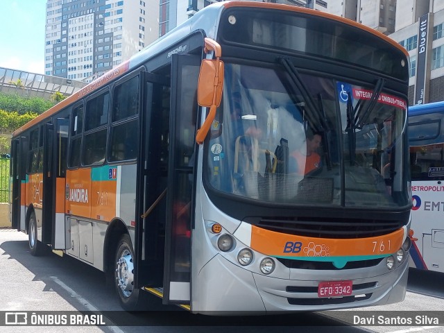 BB Transportes e Turismo 761 na cidade de Barueri, São Paulo, Brasil, por Davi Santos Silva. Número da foto: #12593120.