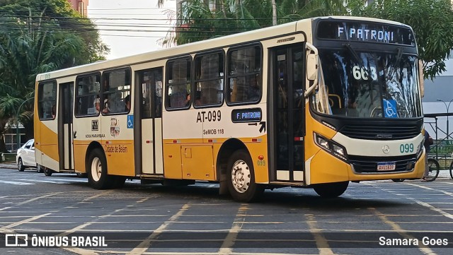 Empresa de Transportes Nova Marambaia AT-099 na cidade de Belém, Pará, Brasil, por Samara Goes. Número da foto: #12594122.