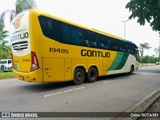 Empresa Gontijo de Transportes 19485 na cidade de Ipatinga, Minas Gerais, Brasil, por Celso ROTA381. Número da foto: #12593068.
