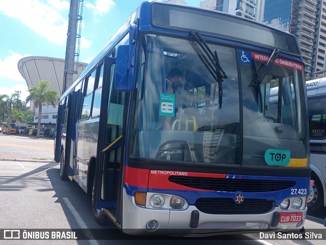 BBTT - Benfica Barueri Transporte e Turismo 27.423 na cidade de Barueri, São Paulo, Brasil, por Davi Santos Silva. Número da foto: #12593095.