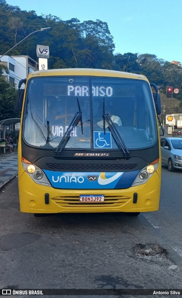 Viação União 4041 na cidade de Viçosa, Minas Gerais, Brasil, por Antonio Silva. Número da foto: #12593544.