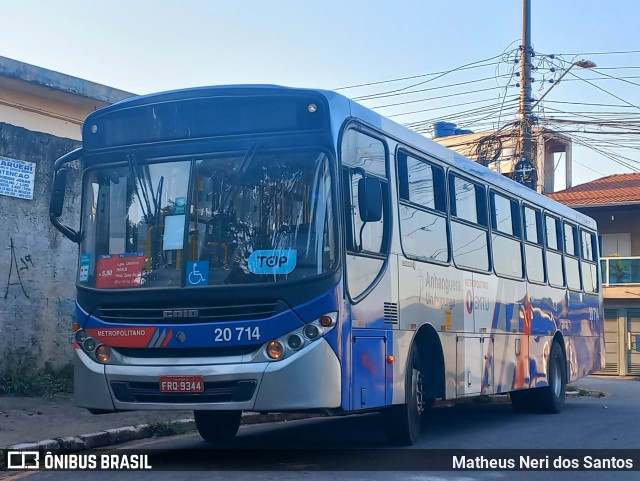 Auto Viação Urubupungá 20.714 na cidade de Barueri, São Paulo, Brasil, por Matheus Neri dos Santos. Número da foto: #12593772.