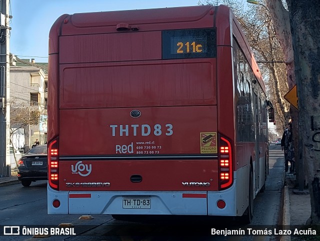 Voy Santiago THTD83 na cidade de El Bosque, Santiago, Metropolitana de Santiago, Chile, por Benjamín Tomás Lazo Acuña. Número da foto: #12595783.