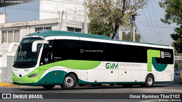 AVM - Autotransportes Valle del Mezquital 1537 na cidade de Gustavo A. Madero, Ciudad de México, México, por Omar Ramírez Thor2102. Número da foto: #12593428.