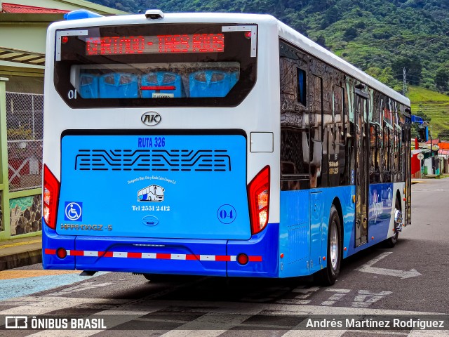 Transportes Otto y Eladio Leiva 04 na cidade de Tres Ríos, La Unión, Cartago, Costa Rica, por Andrés Martínez Rodríguez. Número da foto: #12593482.
