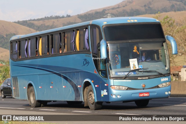 Viação Ouro Azul 2000 na cidade de Roseira, São Paulo, Brasil, por Paulo Henrique Pereira Borges. Número da foto: #12595484.
