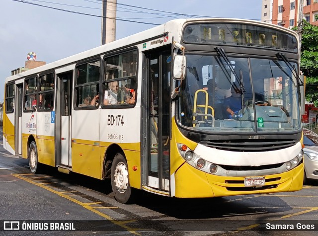 Belém Rio Transportes BD-174 na cidade de Belém, Pará, Brasil, por Samara Goes. Número da foto: #12594177.
