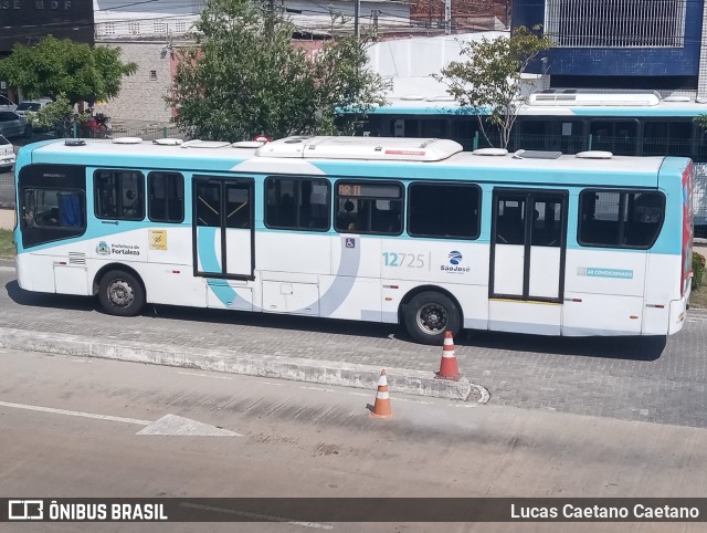 Auto Viação São José 12725 na cidade de Fortaleza, Ceará, Brasil, por Lucas Caetano. Número da foto: #12593451.