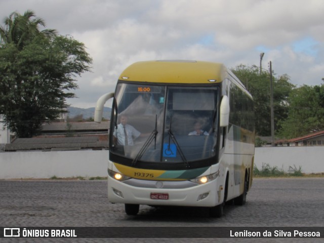 Empresa Gontijo de Transportes 19375 na cidade de Caruaru, Pernambuco, Brasil, por Lenilson da Silva Pessoa. Número da foto: #12595109.