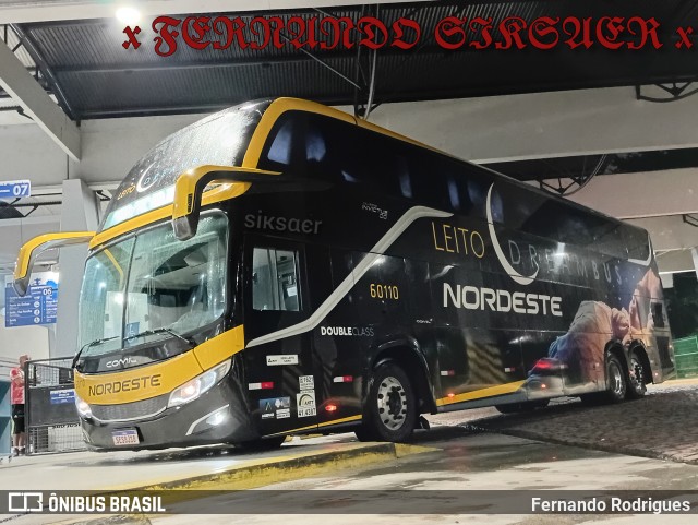 Expresso Nordeste 60110 na cidade de Joinville, Santa Catarina, Brasil, por Fernando Rodrigues. Número da foto: #12596009.