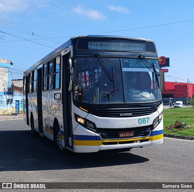 Empresa de Transportes Nova Marambaia AT-087 na cidade de Belém, Pará, Brasil, por Samara Goes. Número da foto: #12594094.