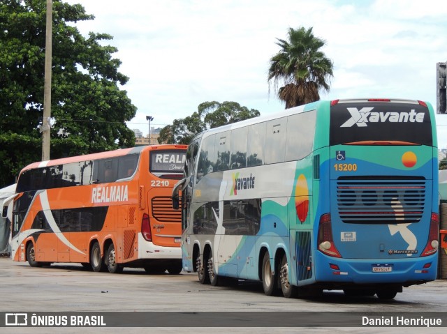 Viação Xavante 15200 na cidade de Goiânia, Goiás, Brasil, por Daniel Henrique. Número da foto: #12595018.
