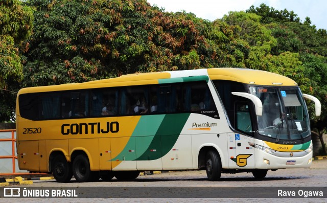 Empresa Gontijo de Transportes 21520 na cidade de Vitória da Conquista, Bahia, Brasil, por Rava Ogawa. Número da foto: #12594133.