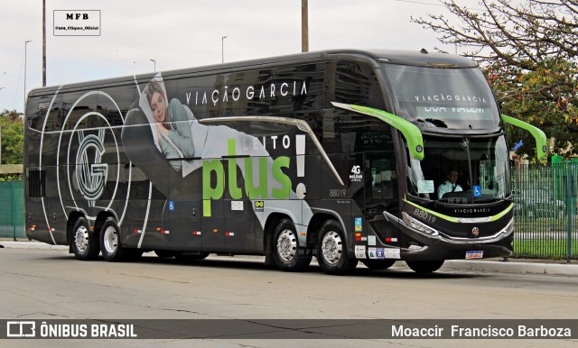 Viação Garcia 88019 na cidade de São Paulo, São Paulo, Brasil, por Moaccir  Francisco Barboza. Número da foto: #12593110.