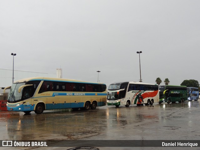 Viação Novo Horizonte 1024111 na cidade de Goiânia, Goiás, Brasil, por Daniel Henrique. Número da foto: #12594895.